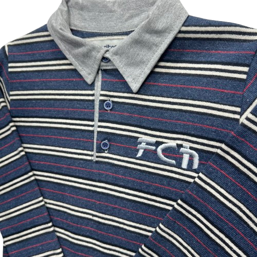 Remera de manga larga con cuello