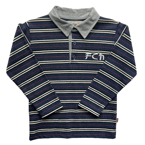 Remera de manga larga con cuello